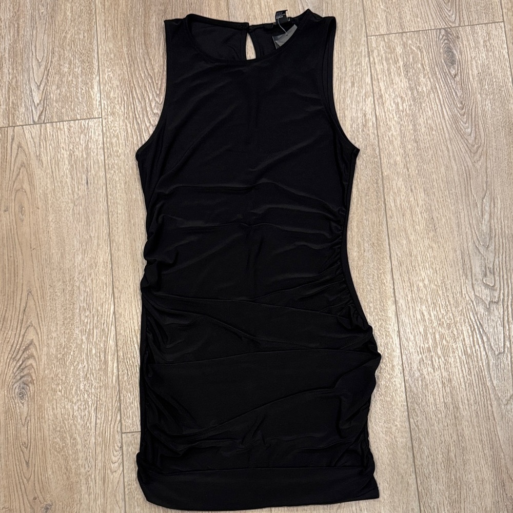 Forever 21 Black jersey knit dress